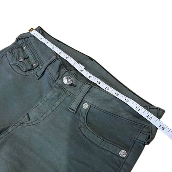 True Religion Skinny Jeans Sage Green Size 30 - Picture 14 of 16